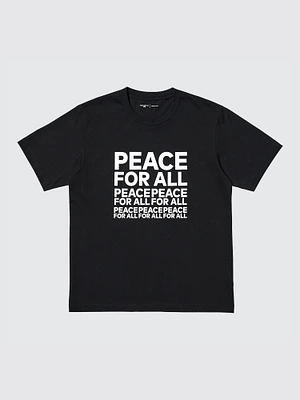 PEACE FOR ALL Graphic T-Shirt | Kashiwa Sato