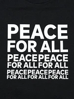 PEACE FOR ALL Graphic T-Shirt | Kashiwa Sato