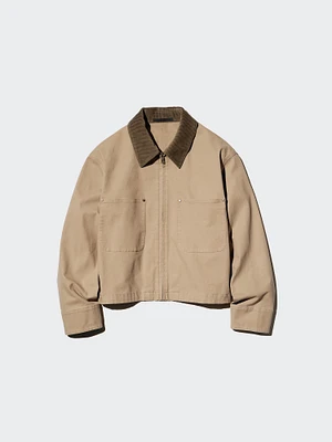 ZIP UP SHORT JACKET