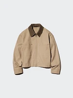 Zip-Up Short Jacket