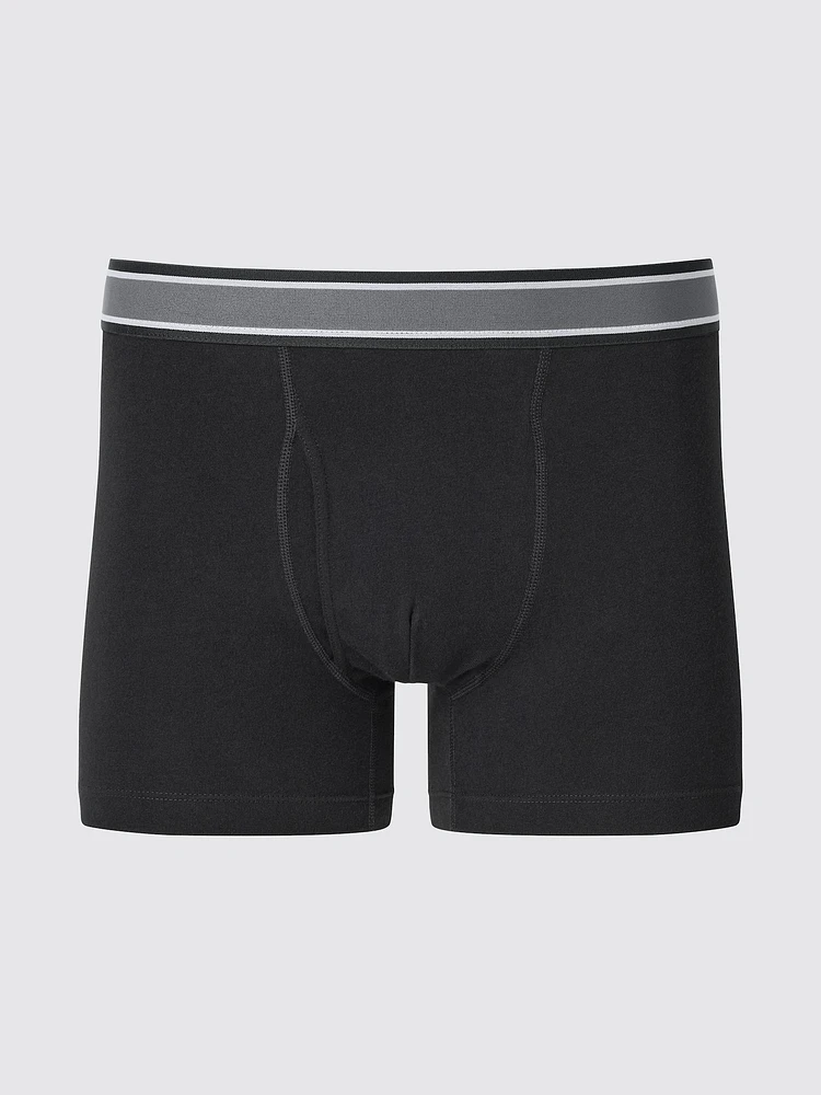 COTTON BOXER BRIEFS