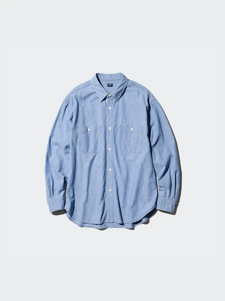 CHAMBRAY OVERSHIRT