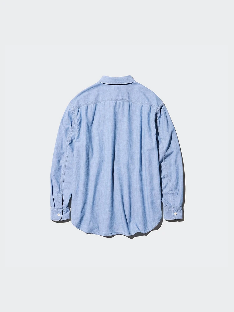 CHAMBRAY OVERSHIRT