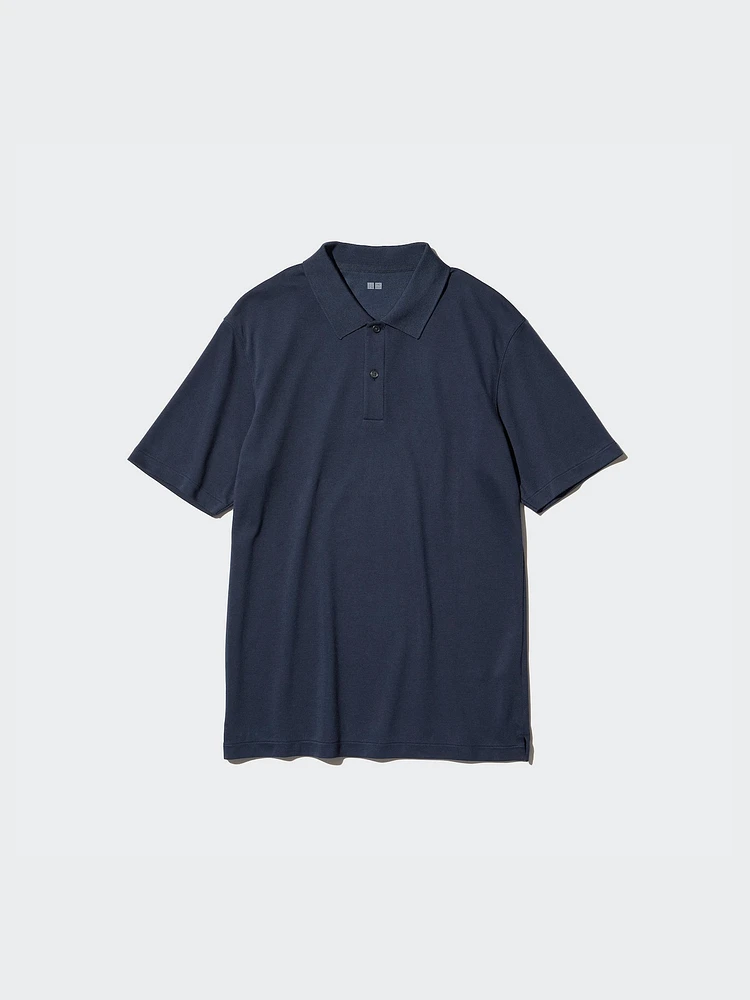 AIRism COTTON PIQUE POLO SHIRT