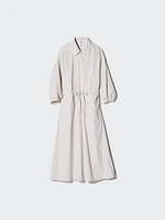 NYLON DRESS | 3/4 SLEEVE