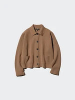 MILANO RIBBED KNITTED JACKET