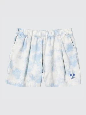 Disney in Blue Easy Shorts