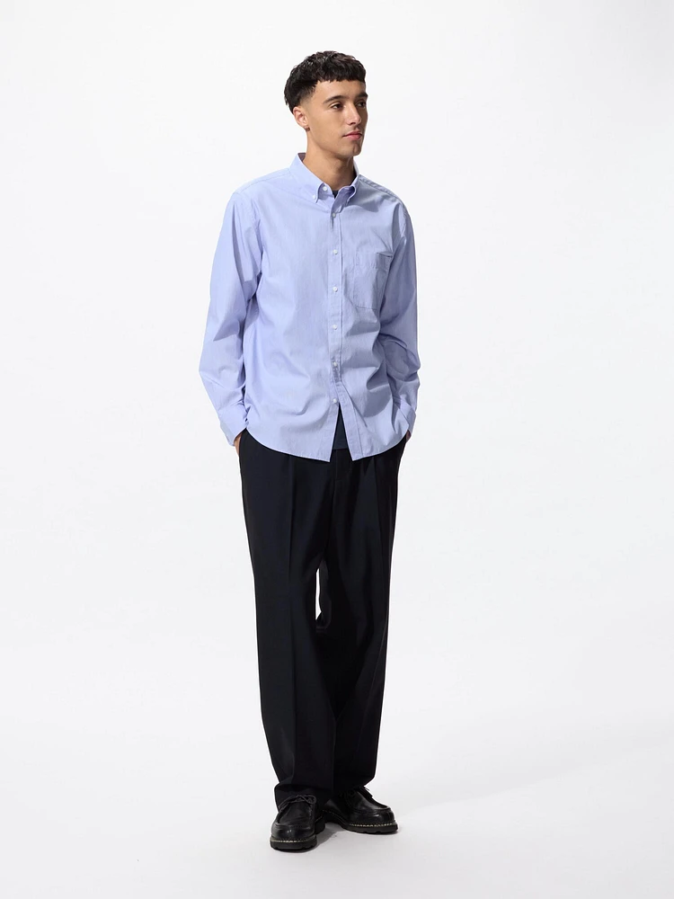 BROADCLOTH SHIRT LONG SLEEVE