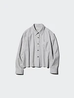 FLANNEL BOXY SHIRT