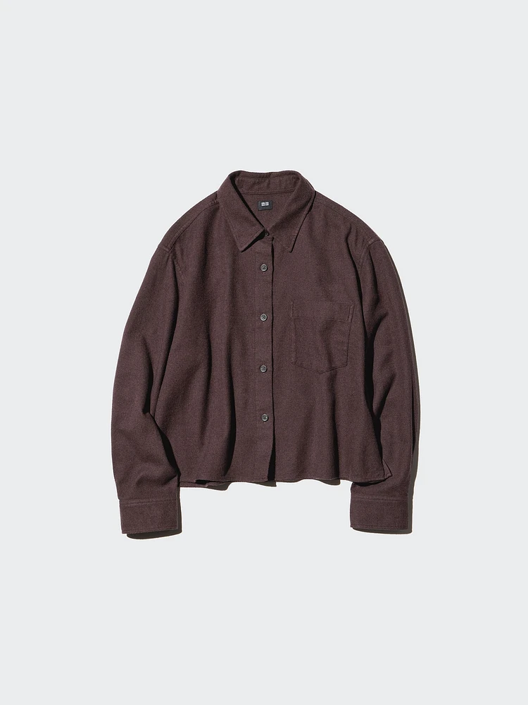 FLANNEL BOXY SHIRT