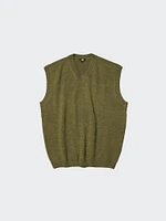 KNITTED V-NECK VEST