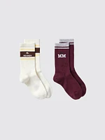 MICKEY&FRIENDS SPORTS SOCKS (2 PAIRS)