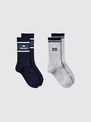 MICKEY&FRIENDS SPORTS SOCKS (2 PAIRS)