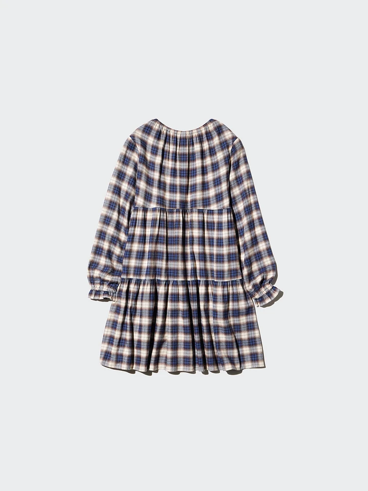 CHECKED DRESS