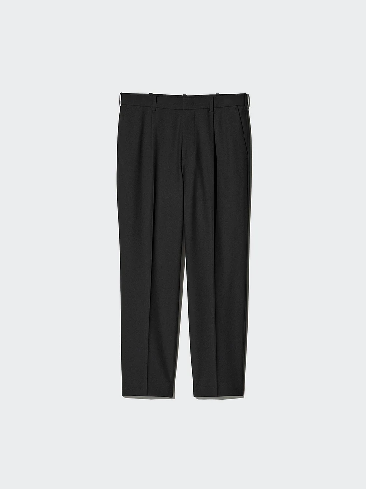 SMART ANKLE PANTS | PLEATED