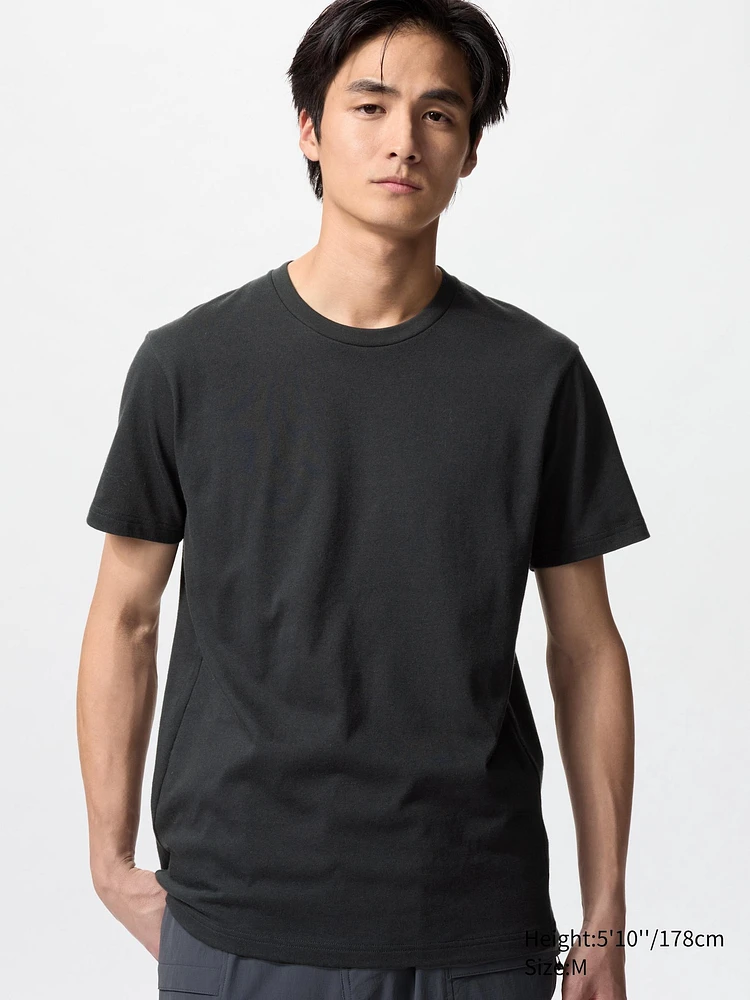 DRY CREW NECK SHORT SLEEVE COLOUR T-SHIRT