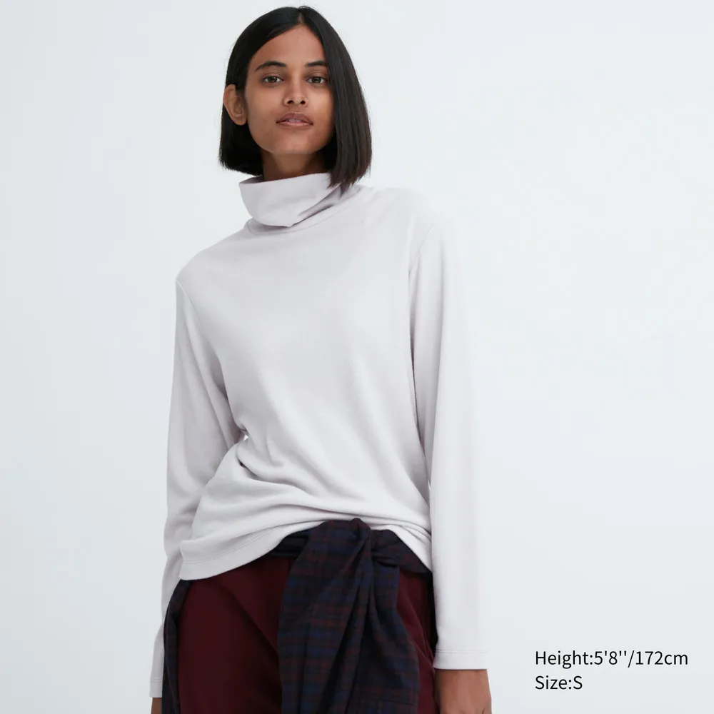 HEATTECH FLEECE TURTLENECK T-SHIRT