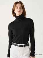 HEATTECH FLEECE TURTLENECK T-SHIRT