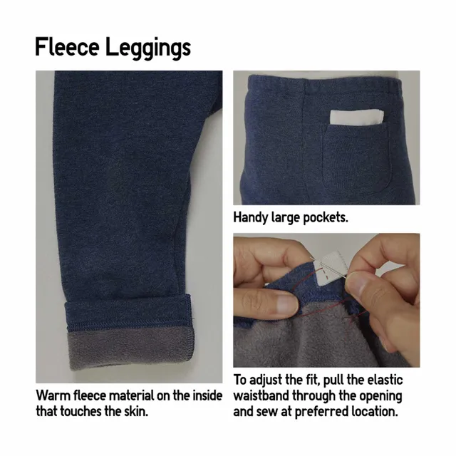 Suzy Shier Textured Fleece Lined Seamless Leggings