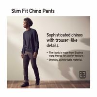 SLIM FIT CHINO PANTS