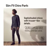 SLIM FIT CHINO PANTS