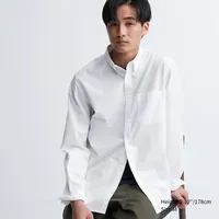 EXTRA FINE COTTON BROADCLOTH SHIRT (BUTTONED DOWN COLLAR)