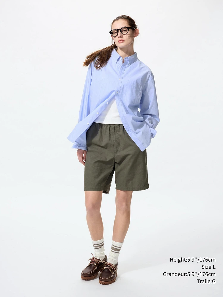 BROADCLOTH SHIRT | BUTTON DOWN COLLAR