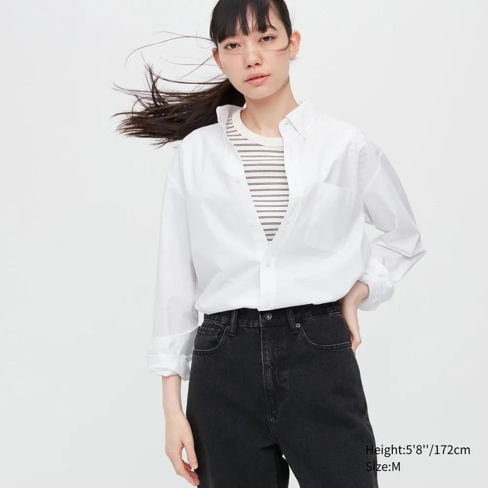 EXTRA FINE COTTON BROADCLOTH SHIRT (BUTTONED DOWN COLLAR)