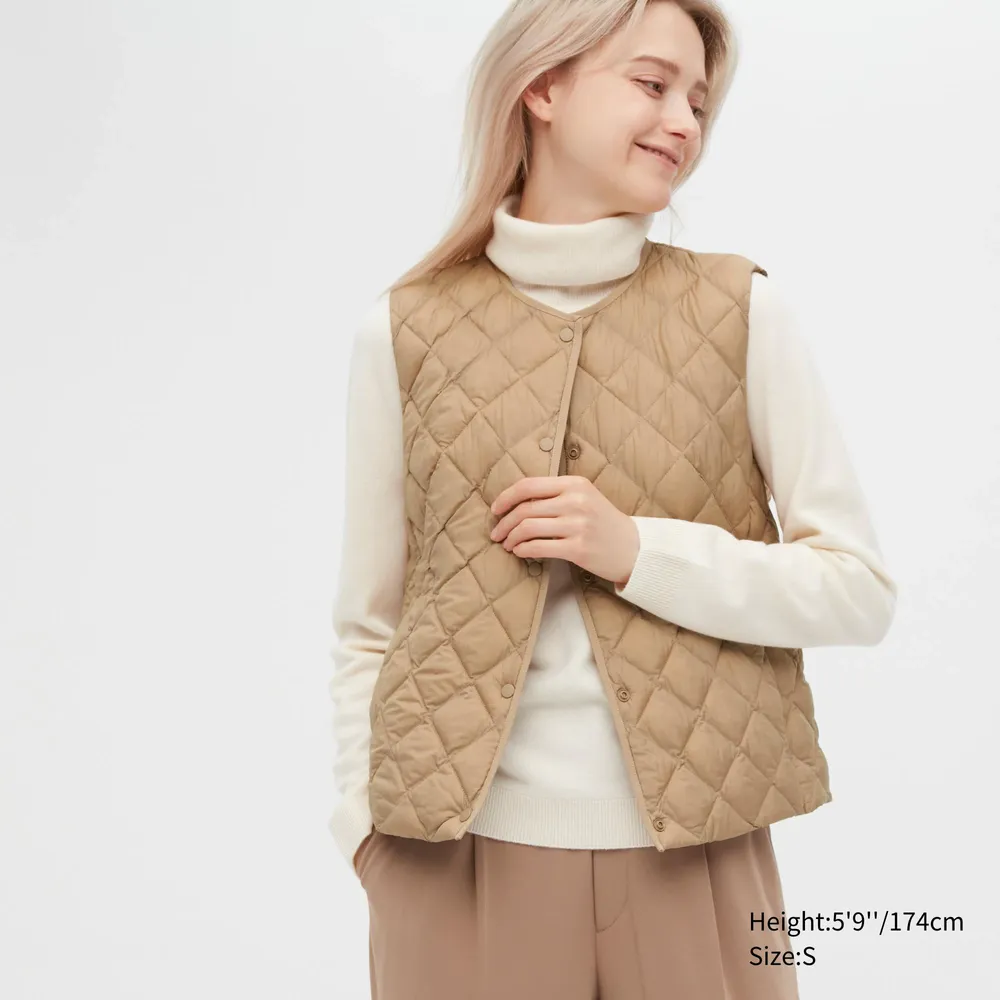 UNIQLO PUFFTECH QUILTED VEST (WARM PADDED)