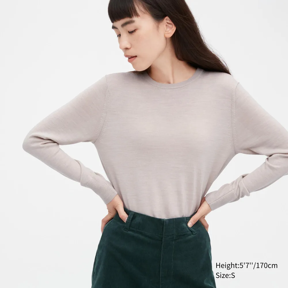 Extra Fine Merino Crew Neck Sweater｜Masterpiece 2023 Fall / Winter