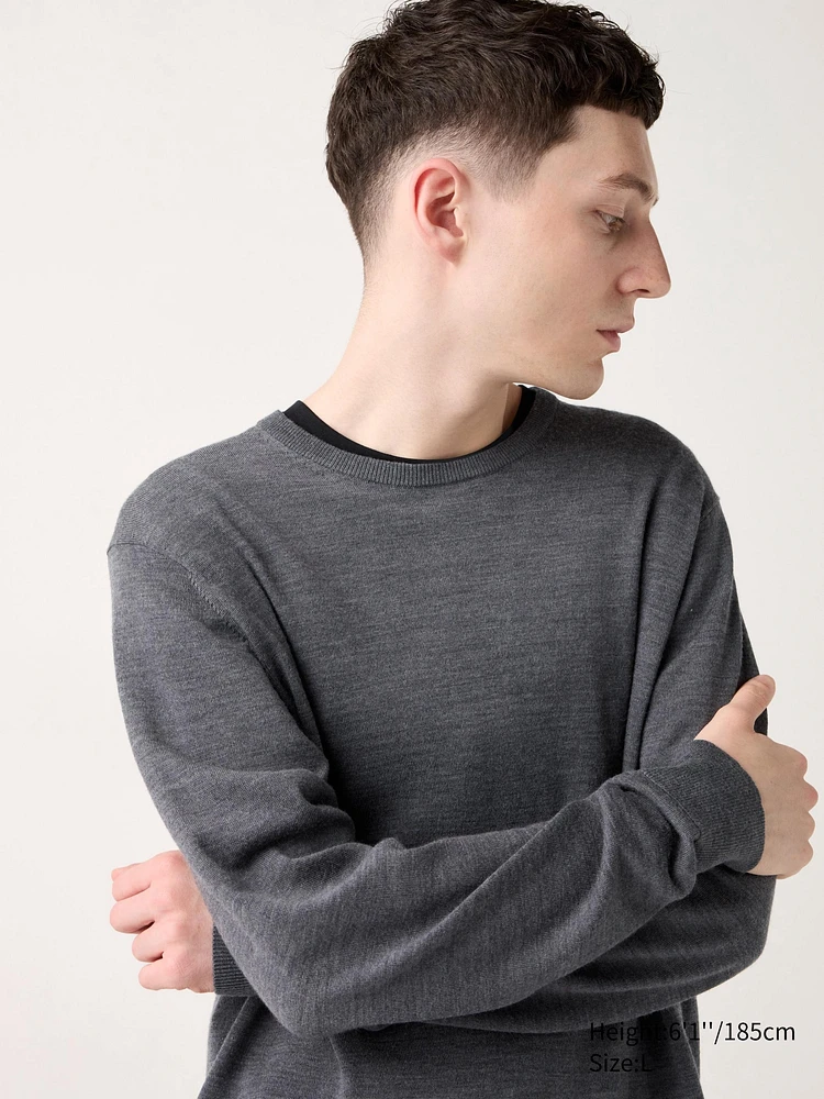 MERINO CREW NECK SWEATER