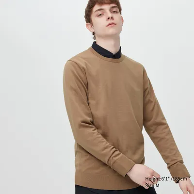 EXTRA FINE MERINO CREW NECK SWEATER