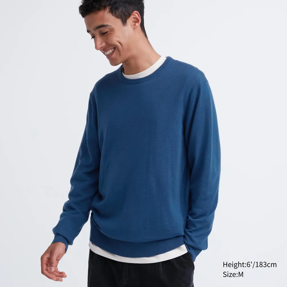 MERINO CREW NECK SWEATER