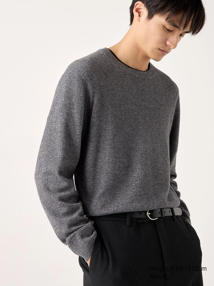 CASHMERE CREW NECK SWEATER