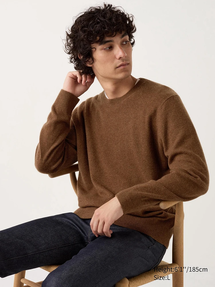 CASHMERE CREW NECK SWEATER