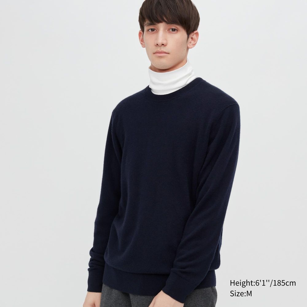 CASHMERE CREW NECK SWEATER