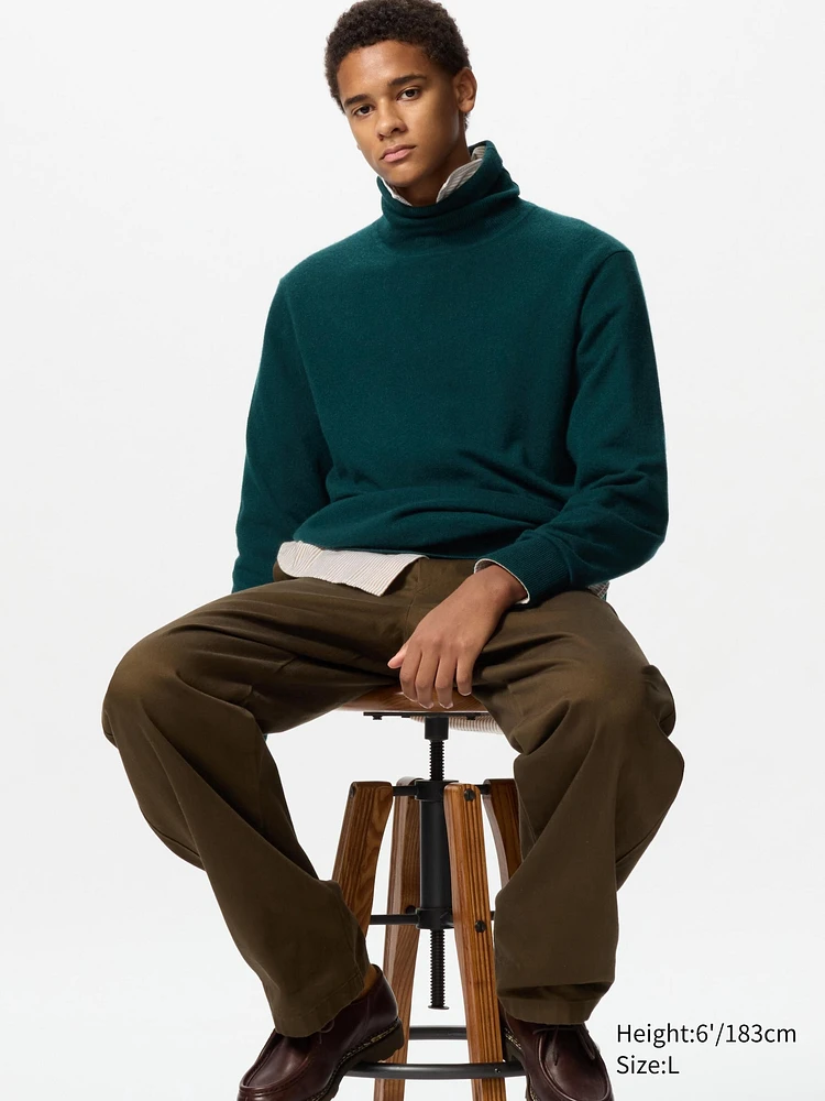 CASHMERE TURTLENECK SWEATER