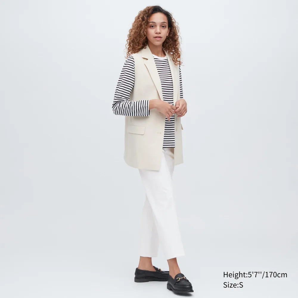 SMART ANKLE PANTS (WOOL LIKE)