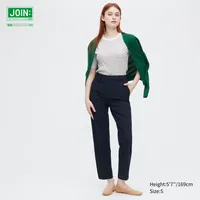 SMART ANKLE PANTS (WOOL LIKE)