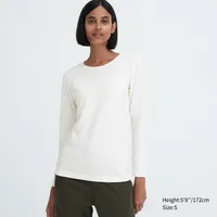 HEATTECH COTTON CREW NECK T (EXTRA WARM)