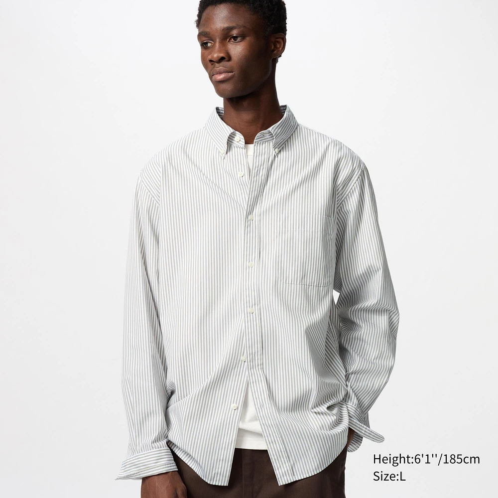 BROADCLOTH SHIRT | BUTTON DOWN COLLAR