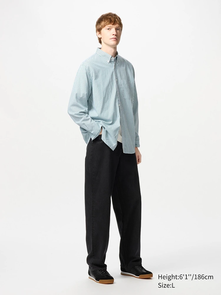 BROADCLOTH SHIRT | BUTTON DOWN COLLAR