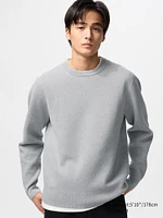 WASHABLE MILANO RIBBED CREW NECK SWEATER