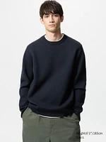 WASHABLE MILANO RIBBED CREW NECK SWEATER