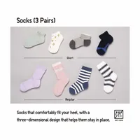 SHORT SOCKS (3 PAIRS)