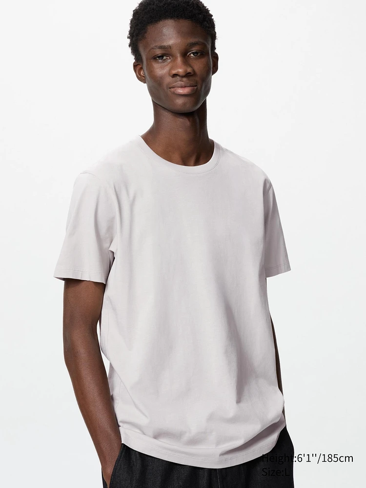 SUPIMA COTTON CREW NECK T-SHIRT