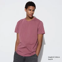 SUPIMA COTTON CREW NECK SHORT SLEEVE T-SHIRT