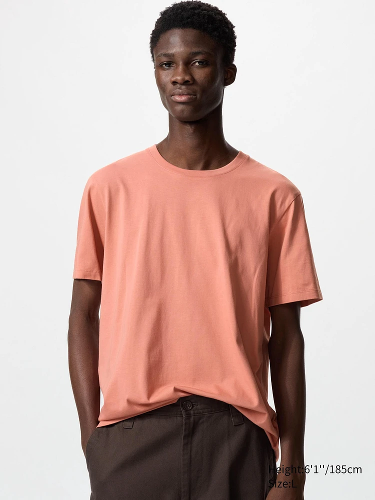 SUPIMA COTTON CREW NECK T-SHIRT