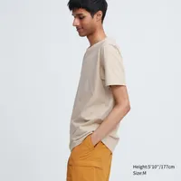 SUPIMA COTTON CREW NECK SHORT SLEEVE T-SHIRT