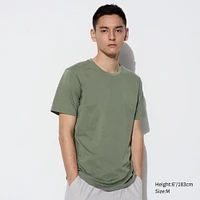 SUPIMA COTTON CREW NECK SHORT SLEEVE T-SHIRT